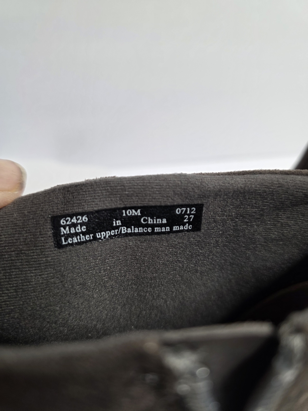 Clarks Brown/Grey Leather & Suede Ankle Boots w/ Buckle *Please Read Description - Picture 7 of 10